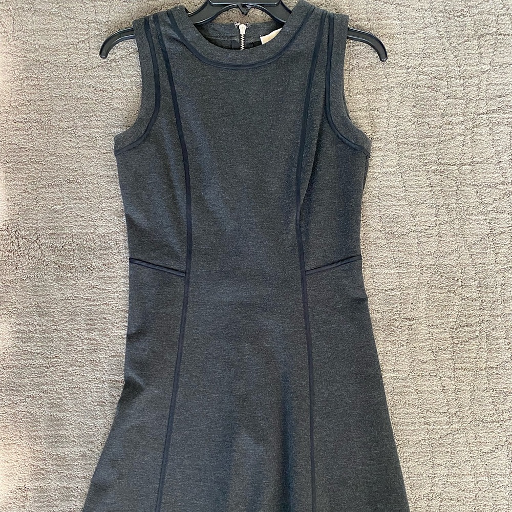 Michael Kors gray knee length dress